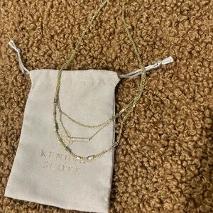 Kendra Scott gold necklace